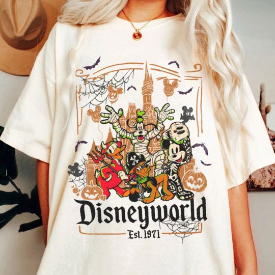 Mickey Friend Disneyworld Castle T-Shirt, Trending Unisex Tee, Disneyland Vacation Trip Gift 2025