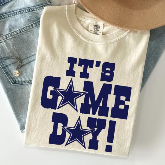 Dallas Cowboys Football T-Shirt, Game Day Cowboys Shirt, American Football Tee