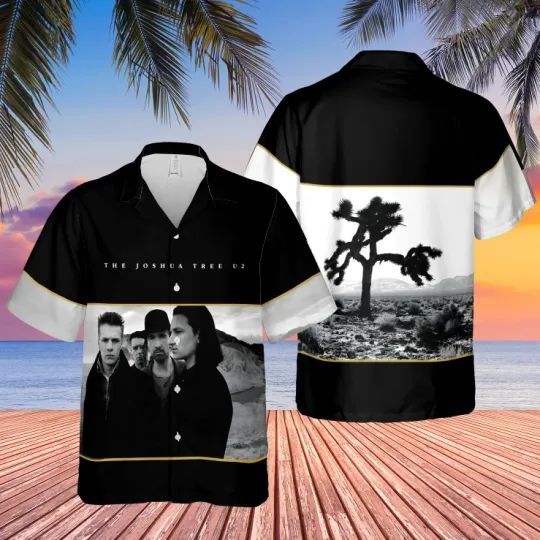 U2 Band Joshua Tree Album Cover Hawaiian Shirt