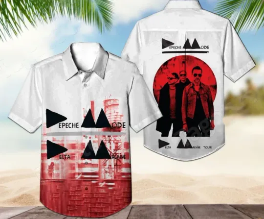 Depeche Mode Delta Machine Album Cover Hawaiian Shirt