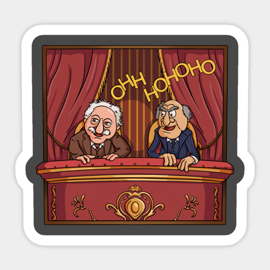 Statler and Waldorf - Muppets - Sticker