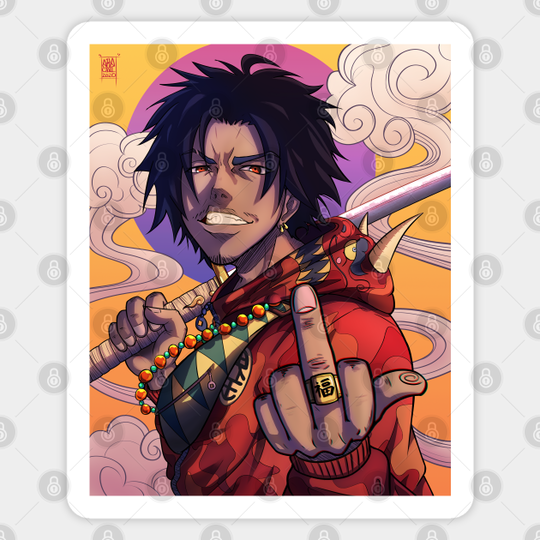 YOUNG_MUGEN - Samurai Champloo - Sticker