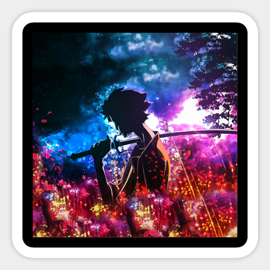 Samurai Champloo sky colors mugen - Samurai Champloo - Sticker