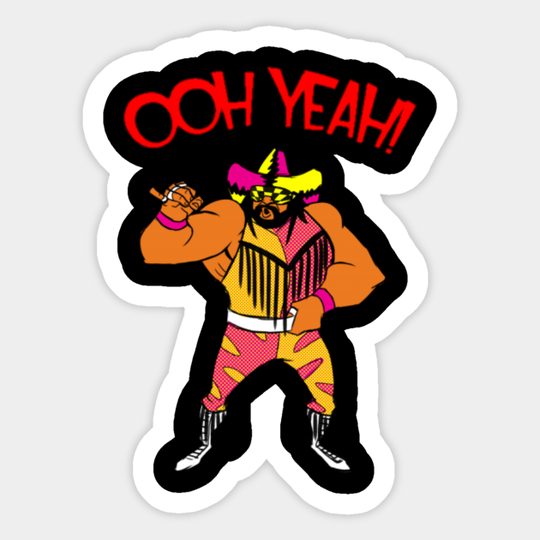Oh yeah - Randy Savage - Sticker