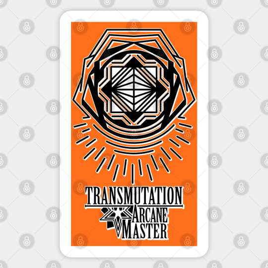 Transmutation arcane master - Dungeons And Dragons - Sticker