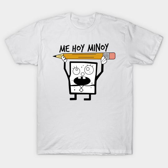 Doodlebob With Pencil - Spongebob - T-Shirt