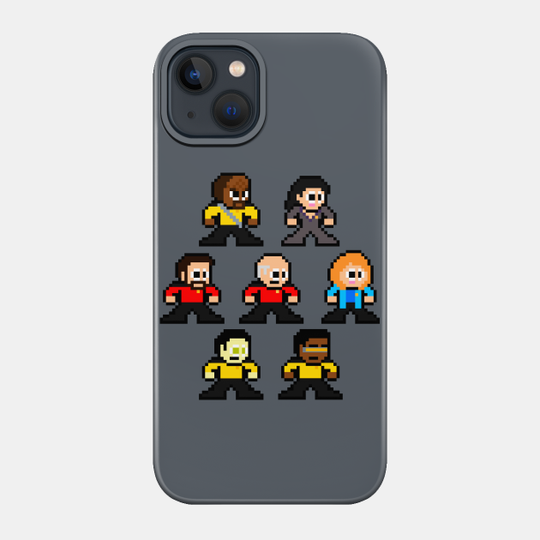 8-bit Star Trek: The Next Generation - Star Trek - Phone Case