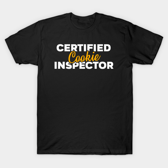 Certified Cookie Inspector - Cookie Monster - T-Shirt