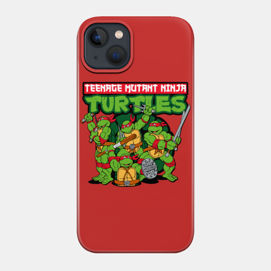 All Red Tmnt - Tmnt Ninja Turtles - Phone Case