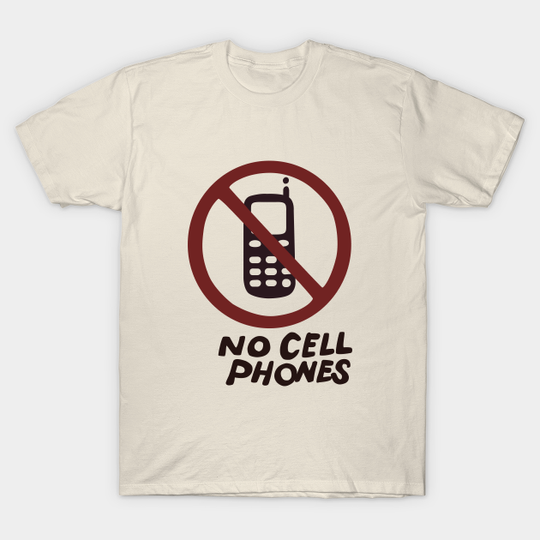 No Cell Phones - Gilmore Girls - T-Shirt