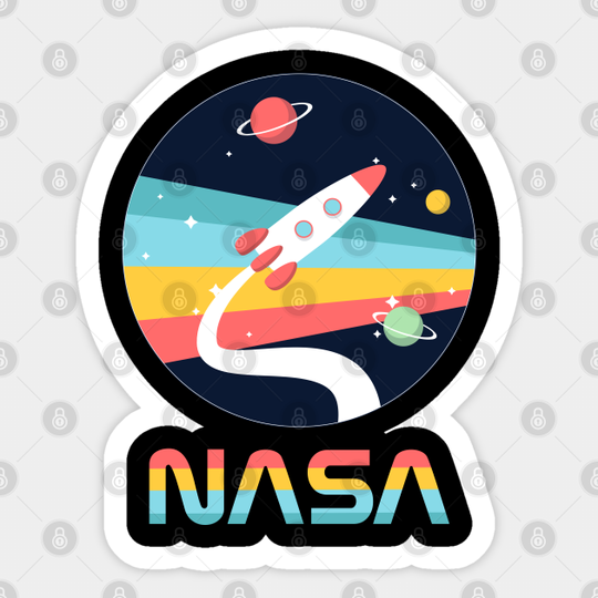 Nasa - Nasa Space - Sticker