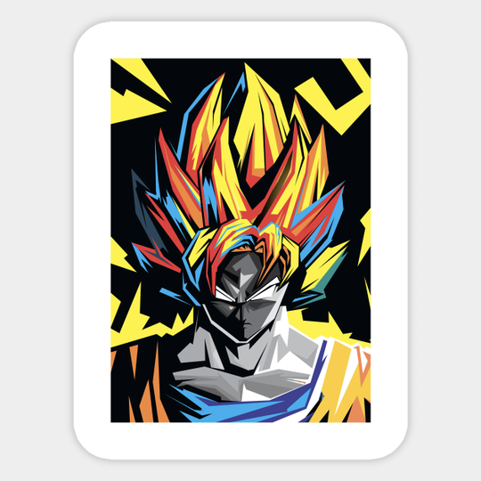 super goku - Dragon Ball - Sticker