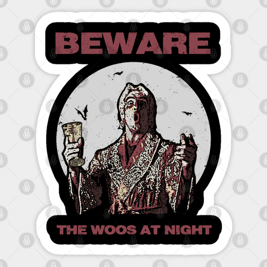 "WOO MOON" - Ric Flair - Sticker