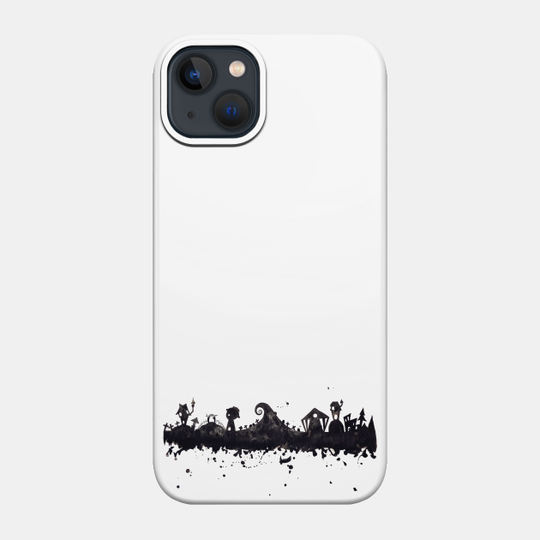 Nightmare Before Christmas Skyline - Jack Skellington - Phone Case