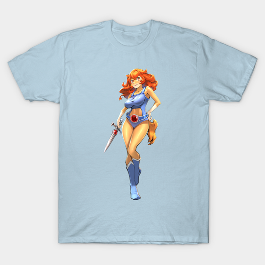 80s lion-o catgirls - Lion O Thundercats - T-Shirt