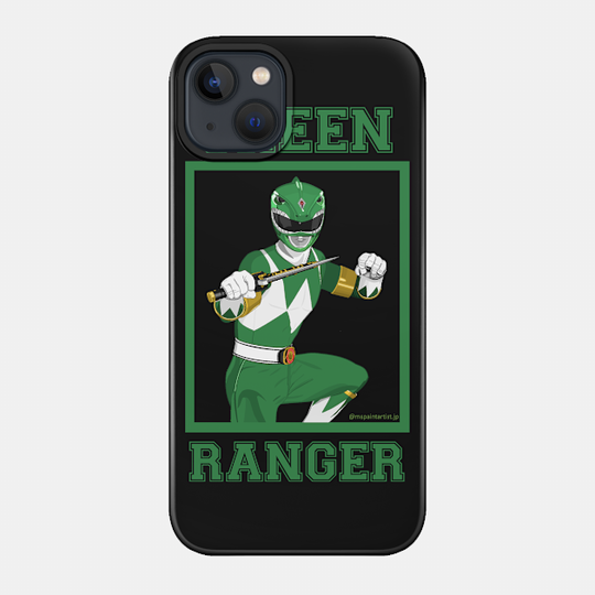 Tommy Green Ranger - Mighty Morphin Power Rangers - Phone Case