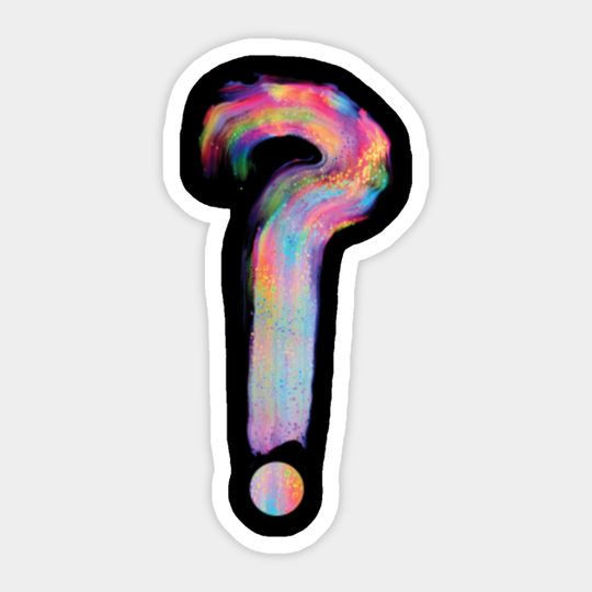 Tipper Question Mark - Tipper - Sticker
