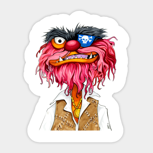 Party Animal - The Muppets - Sticker