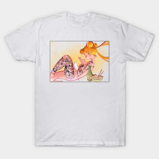 Just a little R & R - Sailor Moon - T-Shirt
