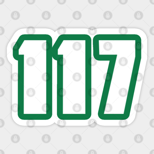 Halo Infinite "117" Master Chief Emblem - Halo - Sticker