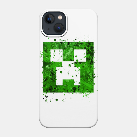 Minecraft - Creeper (Colored) - Minecraft - Phone Case