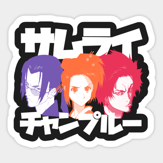 Beatbox Bandits (dark) - Samurai Champloo - Sticker