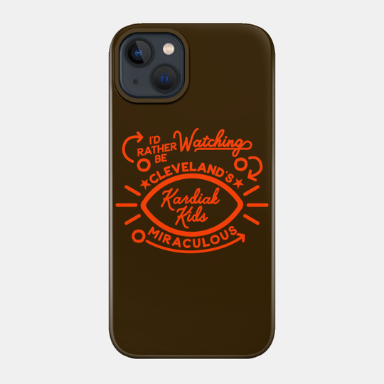 Cleveland Browns Kardiak Kids - Cleveland Browns - Phone Case