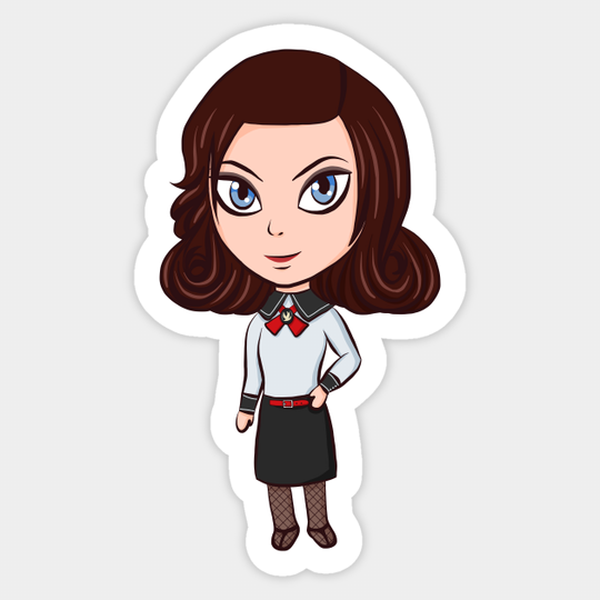Elizabeth Chibi - Bioshock Infinite - Sticker