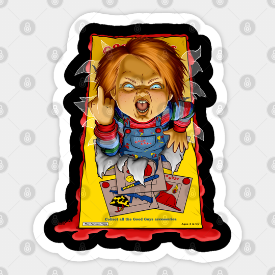 Chucky Unboxing - Chucky - Sticker