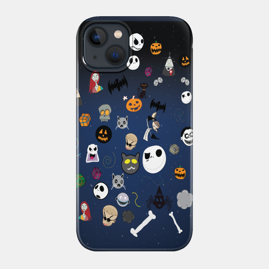 Starry Nightmare before christmas,pumpkin King pattern - Pumpkin King - Phone Case
