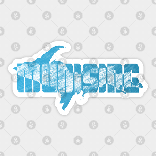 Munising Upper Peninsula of Michigan - Munising Michigan - Sticker
