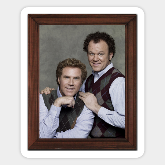 Family Portrait - Step Brothers - Sticker