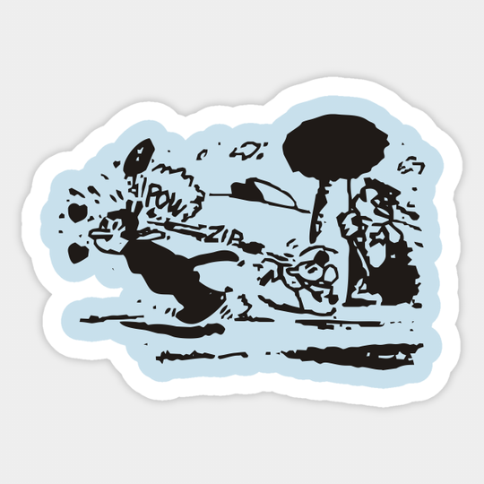 Pulp Fiction - Krazy Kat - Pulp Fiction - Sticker