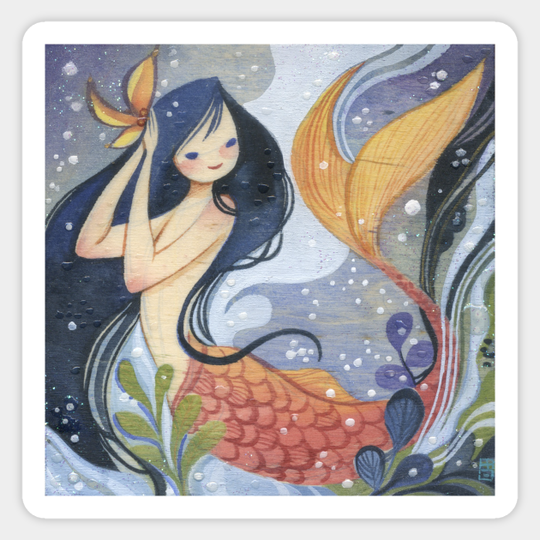 Mermaid - Under The Sea - Sticker