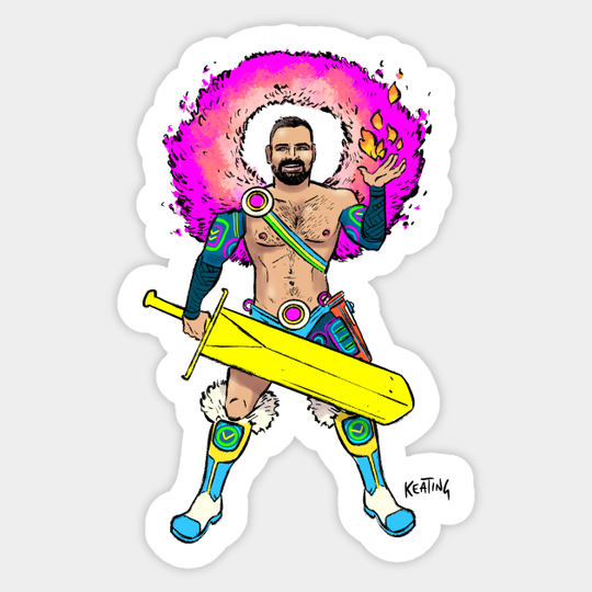 King Queen - Queer - Sticker