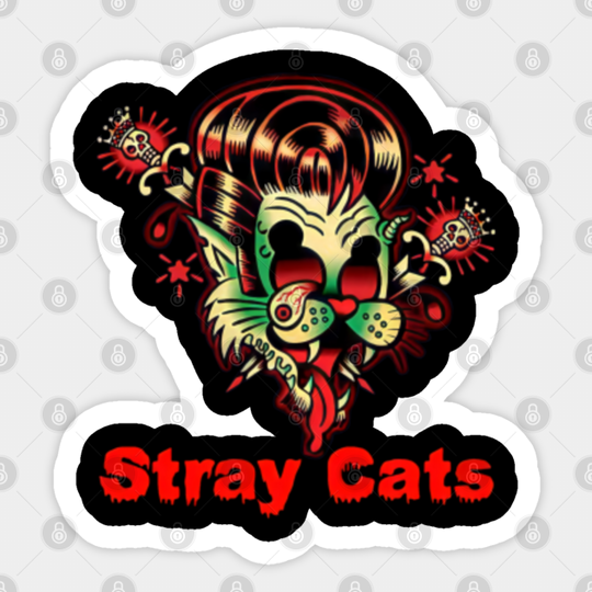 Stray Cats - Stray Cats - Sticker