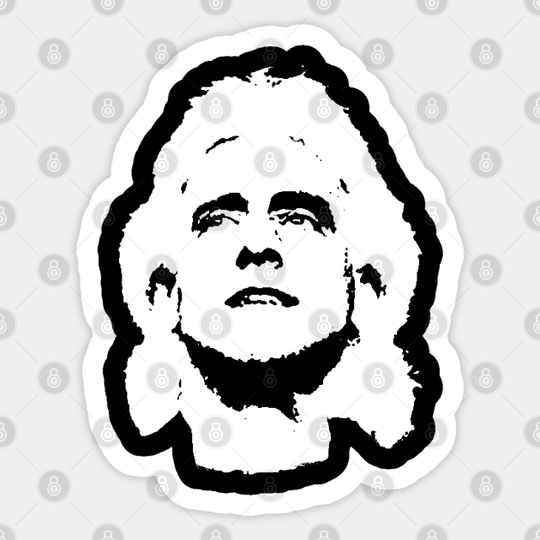 Ric Flair Portrait - Ric Flair - Sticker