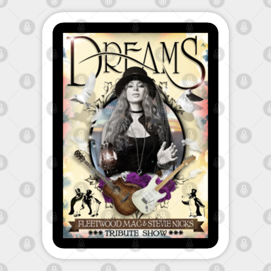 Stevie Nicks tribut show - Stevie Nicks - Sticker