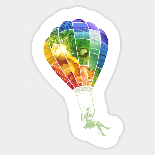 Carpe Diem - Rainbow - Sticker