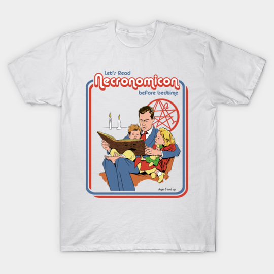 Let's read Necronomicon before bedtime - Evil Dead - T-Shirt