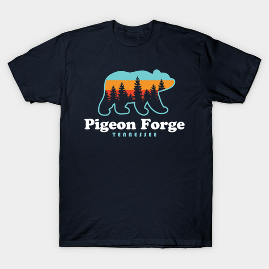Pigeon Forge Tennessee Great Smoky Mountains Bear - Pigeon Forge - T-Shirt