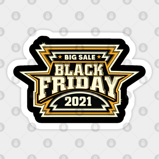 Black Friday 2021 quote - Black Friday - Sticker