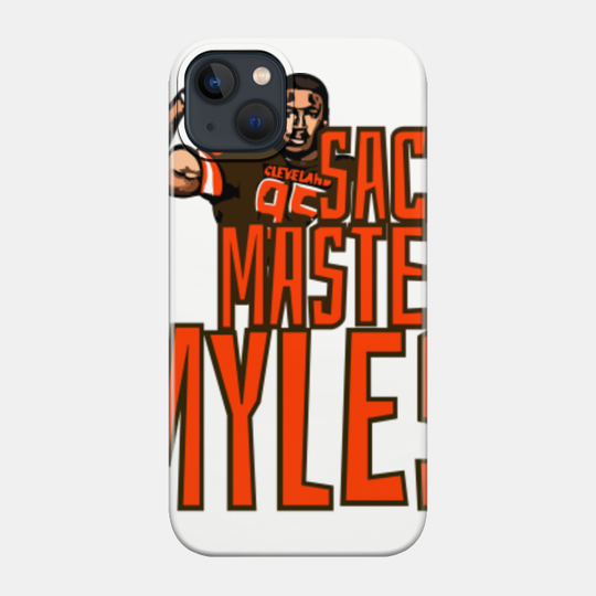 Sack Master Myles Garrett - Cleveland Browns - Cleveland Browns - Phone Case