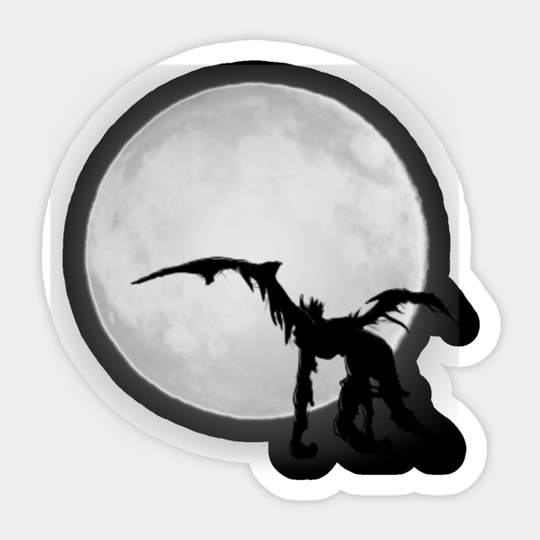 Shinigami Moon - Moon - Sticker