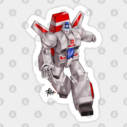 Jetfire - Transformers - Sticker