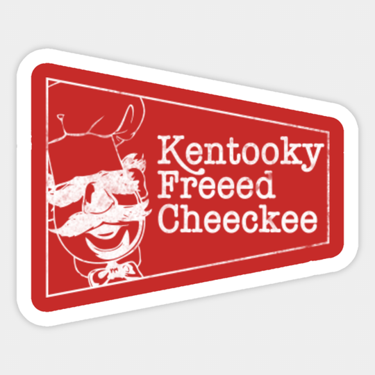 Swedish Chef KFC Logo - Muppets - Sticker