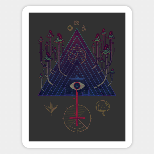 New Genesis - Mushrooms - Sticker