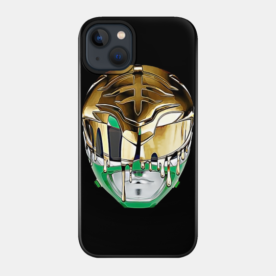 Green to White - Mighty Morphin Power Rangers - Phone Case