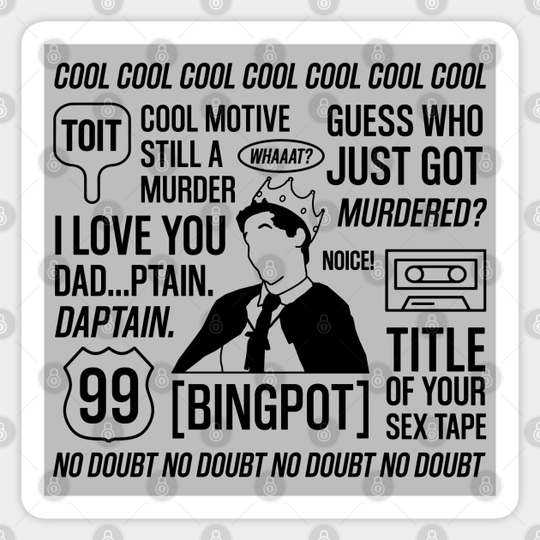 Bingpot - Brooklyn Nine Nine - Sticker