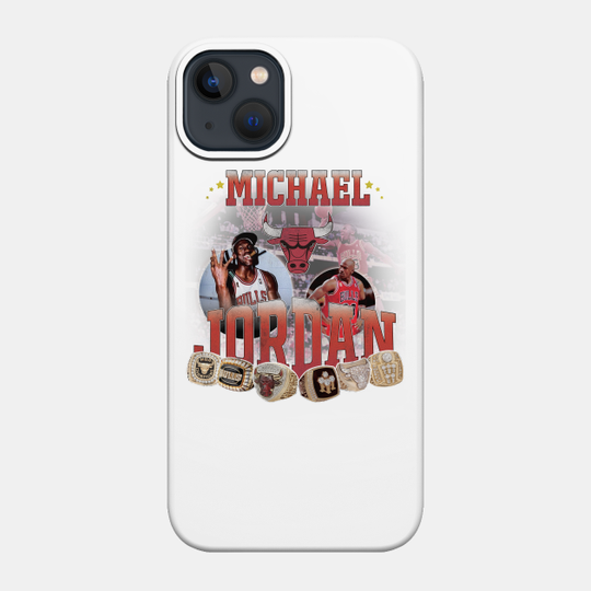 Vintage MJ - Michael Jordan - Phone Case